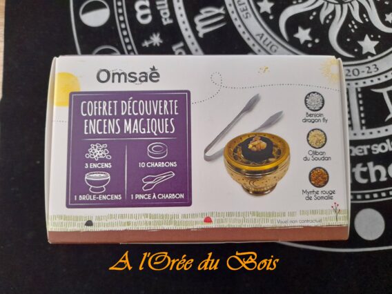 Coffret Découverte Encens Magiques Omsaé