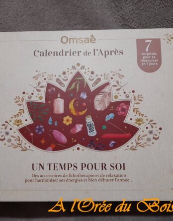 Calendrier de l'après un temps pour soi omsaé